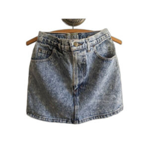 Forenza Jean's Acid Wash Jean Skirt